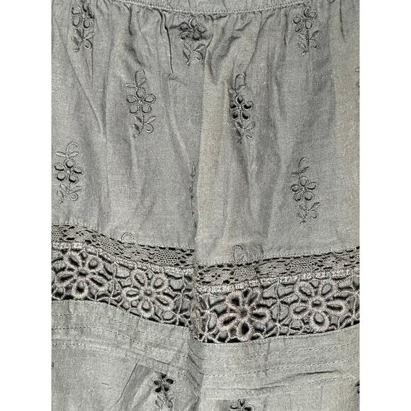 Lucky Brand Women's Schiffley Embroidered Mini Skirt Size XXL NEW - Picture 7 of 7